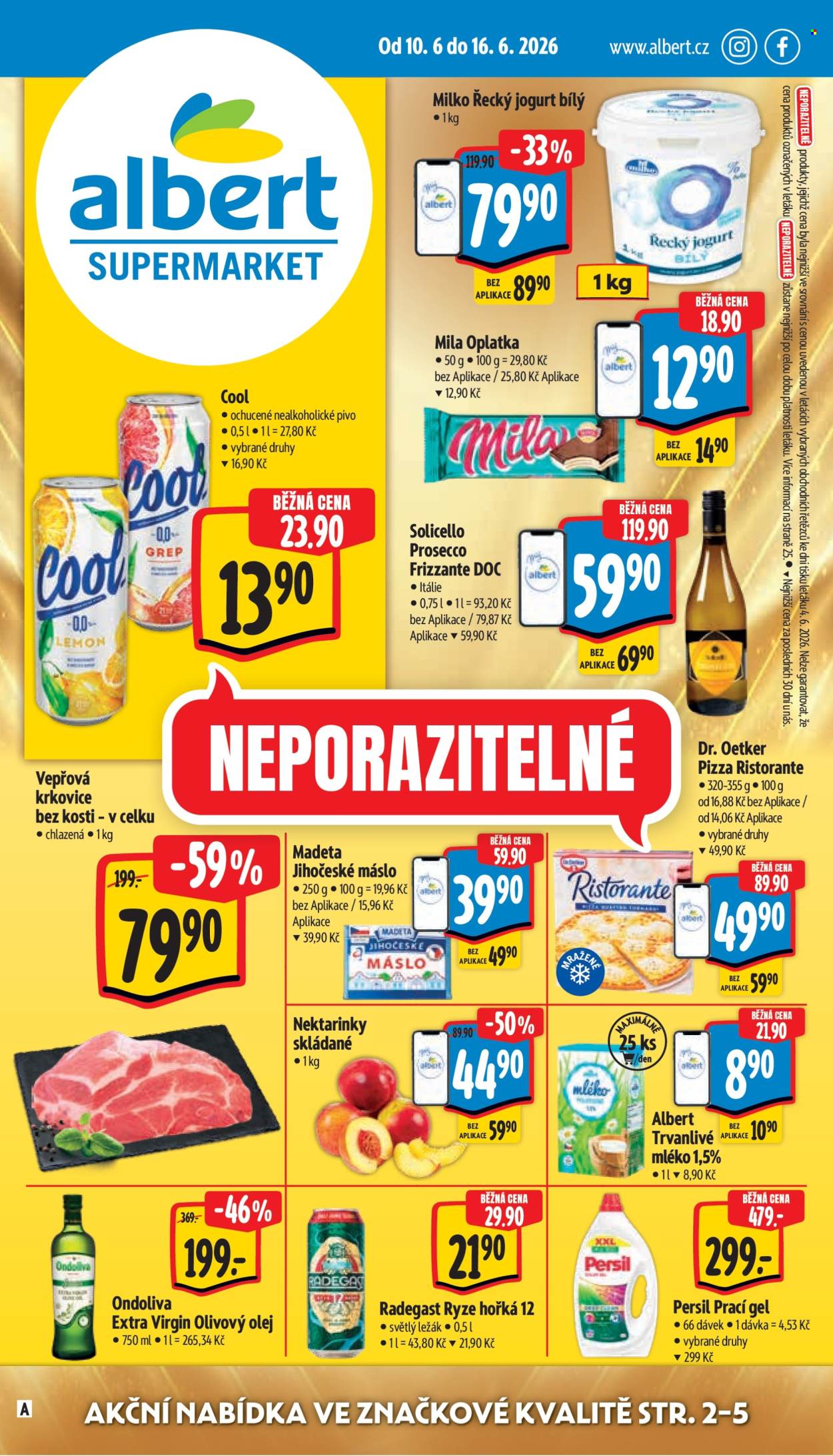 Leták Albert Supermarket - 10.6.2026 - 16.6.2026. Strana 1