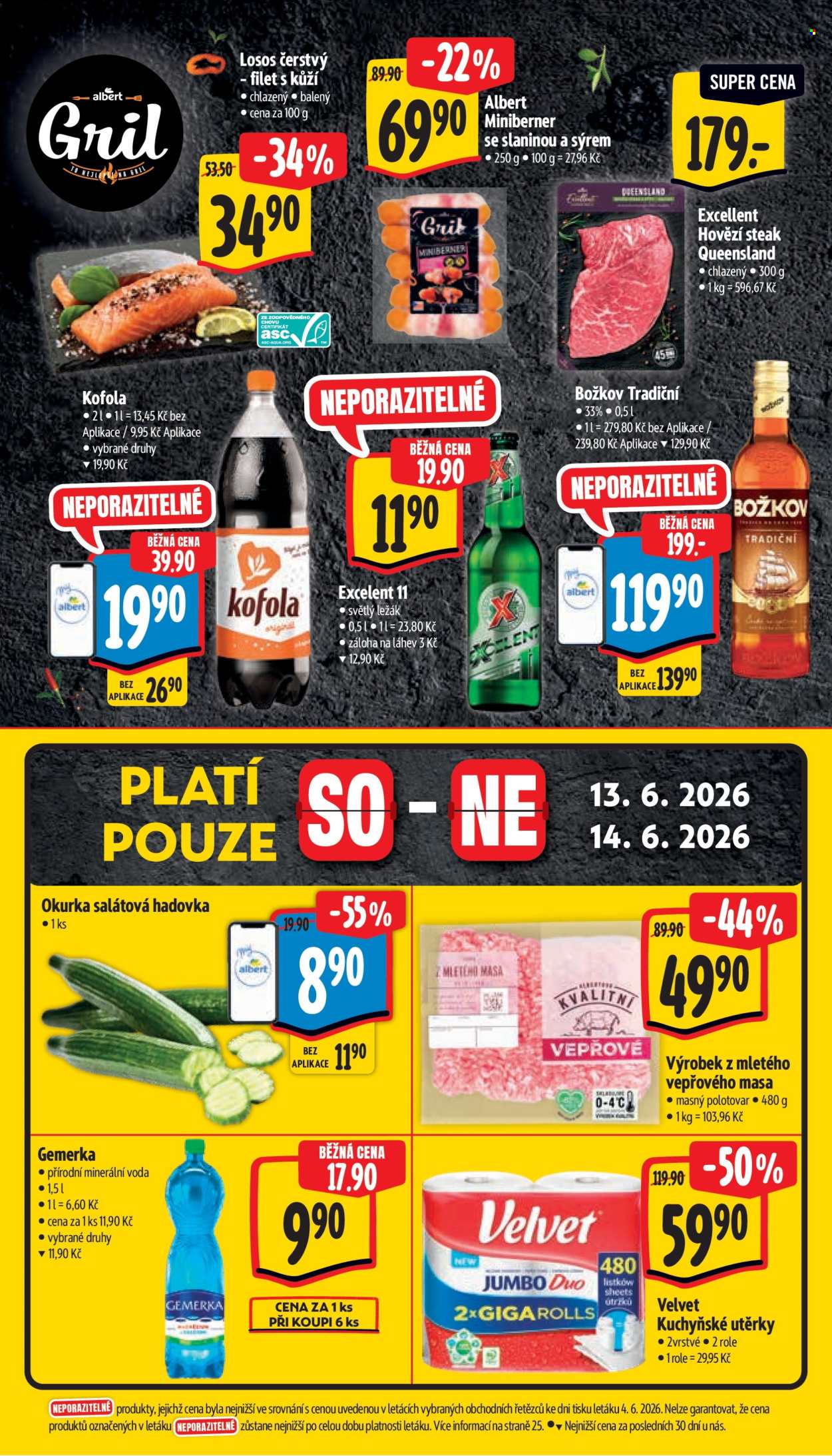 Leták Albert Supermarket - 10.6.2026 - 16.6.2026. Strana 6