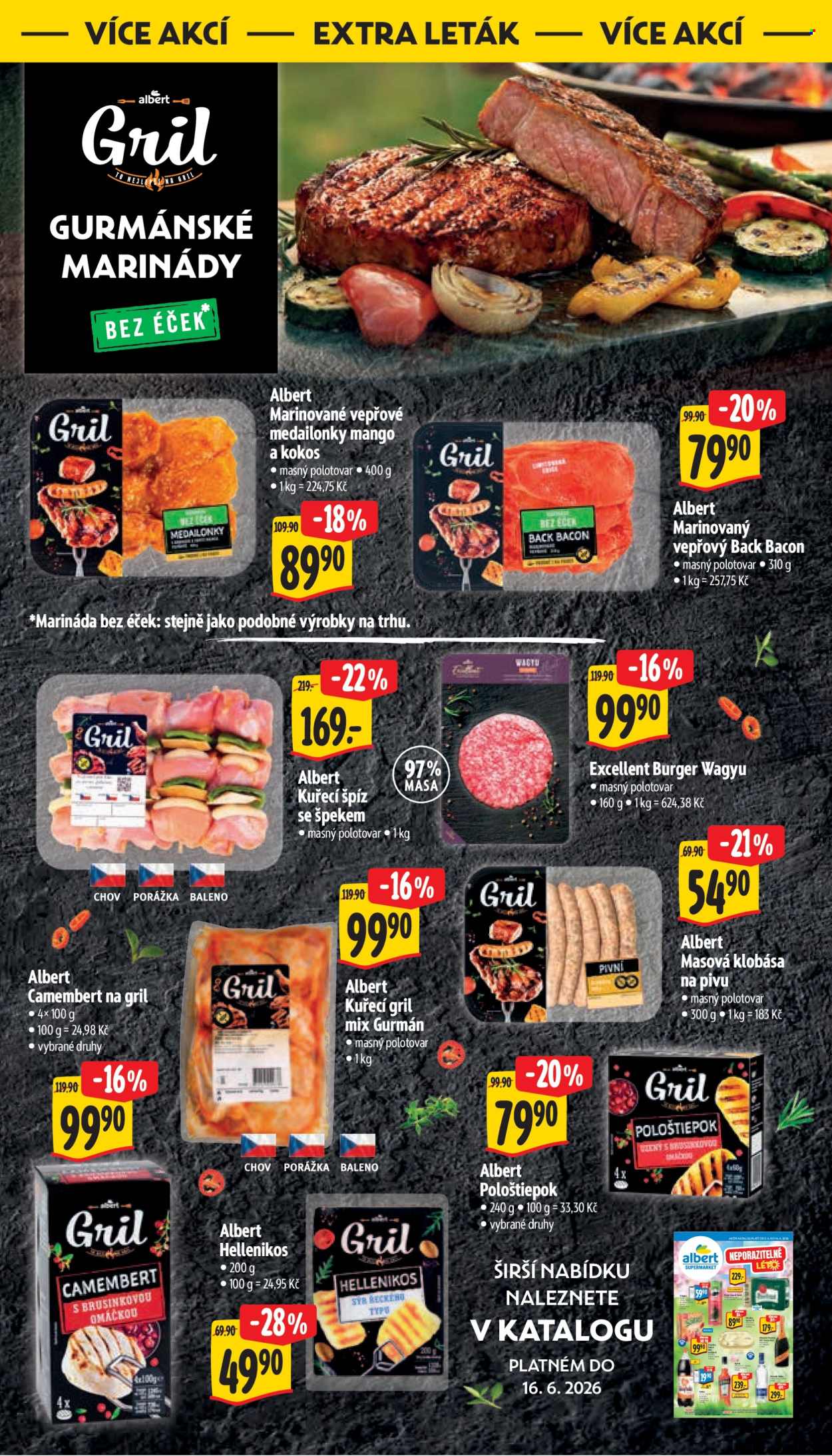 Leták Albert Supermarket - 10.6.2026 - 16.6.2026. Strana 36