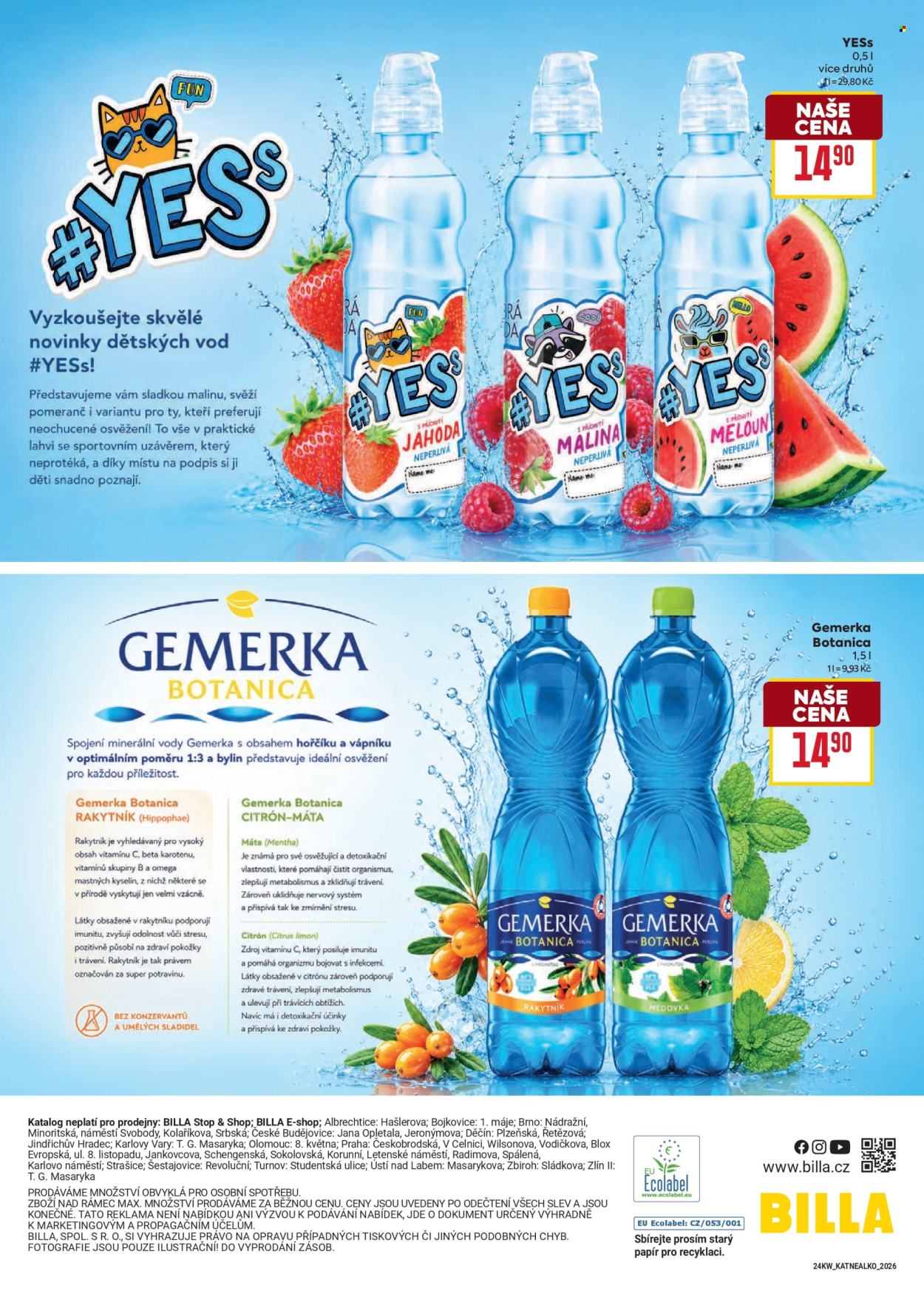 Leták BILLA - 10.6.2026 - 30.6.2026. Strana 6