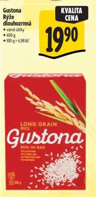 Gustona Rýže dlouhozrnná