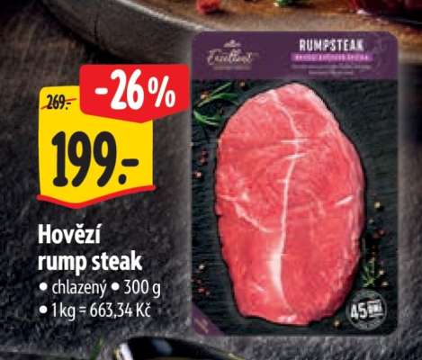 Hovězí rump steak