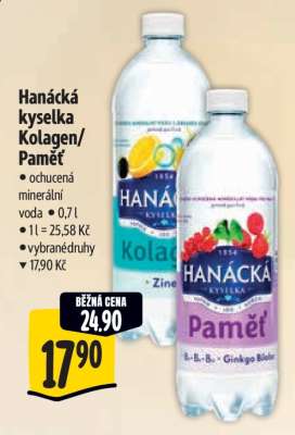 Hanácká kyselka Kolagen/Paměť