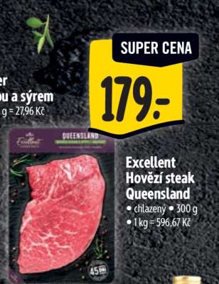 Excellent Hovězí steak Queensland