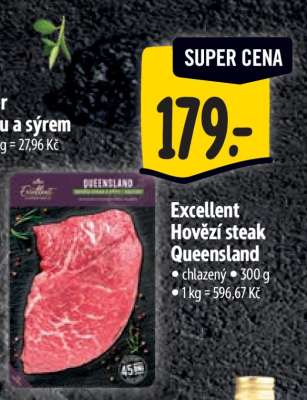 Excellent Hovězí steak Queensland