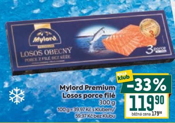 Mylord Premium Losos porce filé