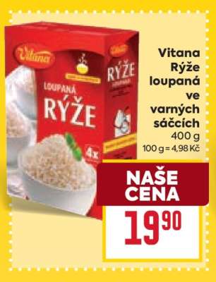 Vitana Rýže loupaná ve varných sáčcích