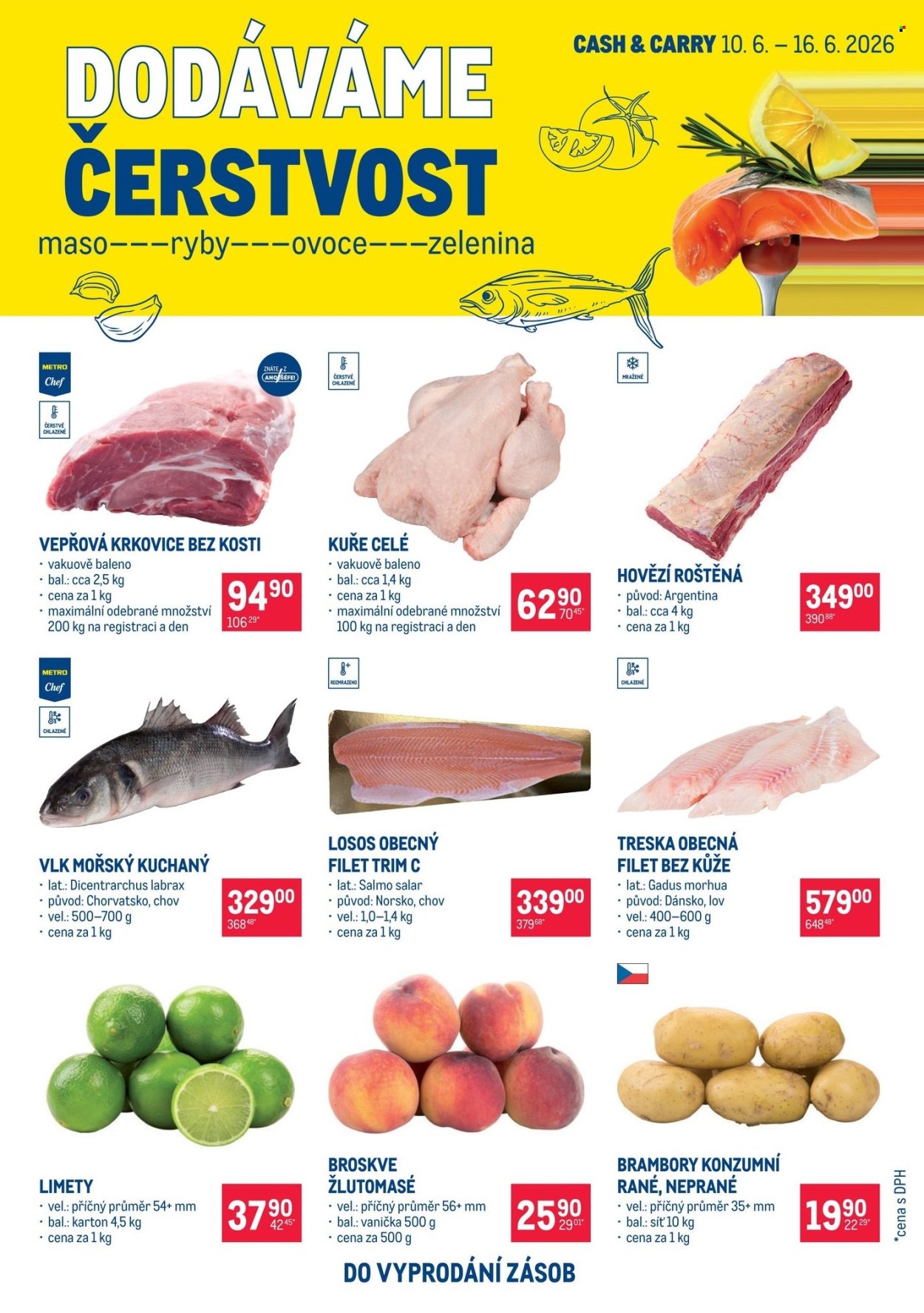 Leták MAKRO - 10.6.2026 - 16.6.2026. Strana 1