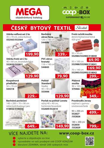 Leták Konzum.