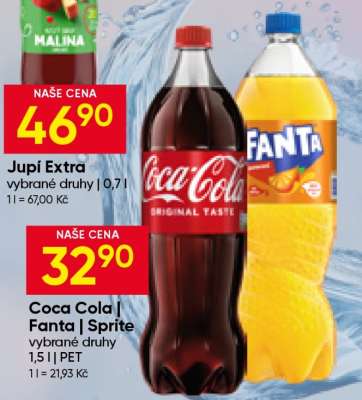 Coca-Cola, Fanta, Sprite