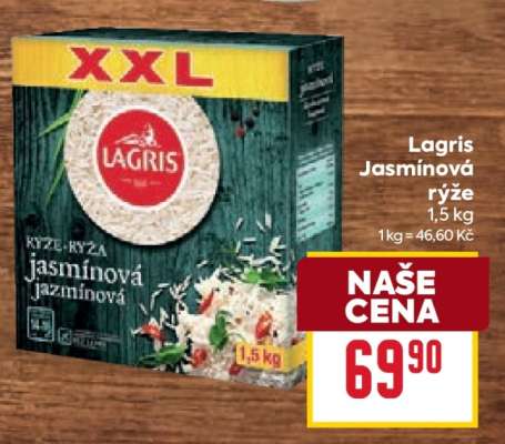 LAGRIS JASMÍNOVÁ RÝŽE