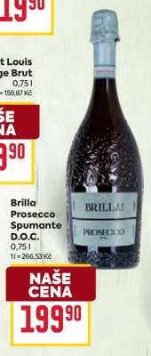 Brilla Prosecco Spumante D.O.C.