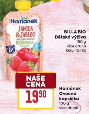 Hamánek ovocná kapsička