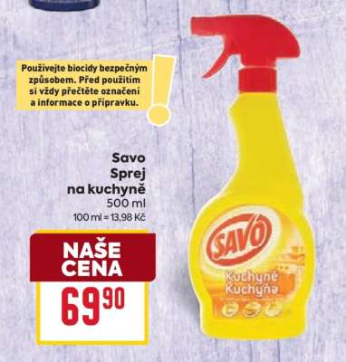 Savo Sprej na kuchyně