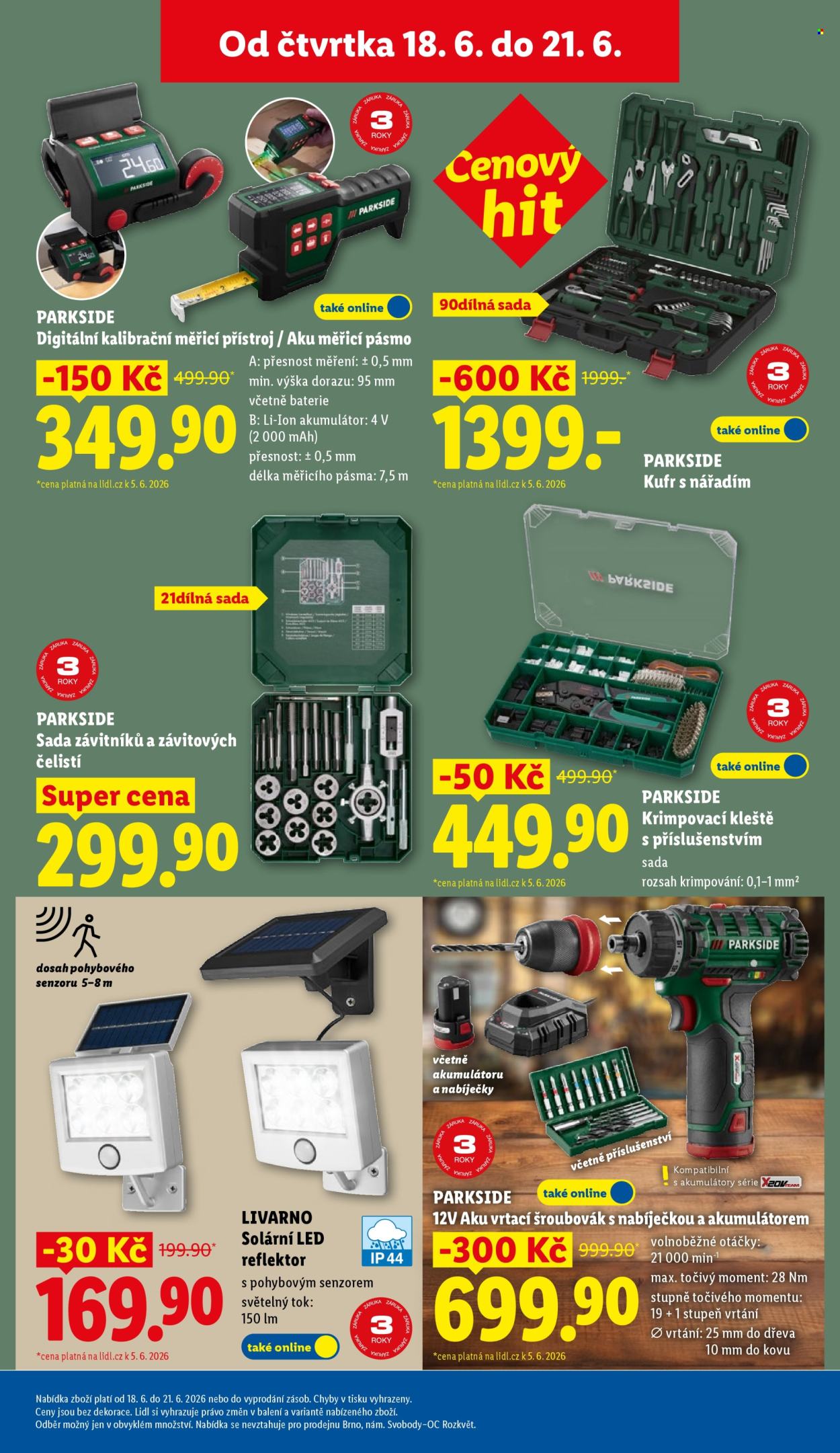 Leták Lidl - 15.6.2026 - 21.6.2026. Strana 21