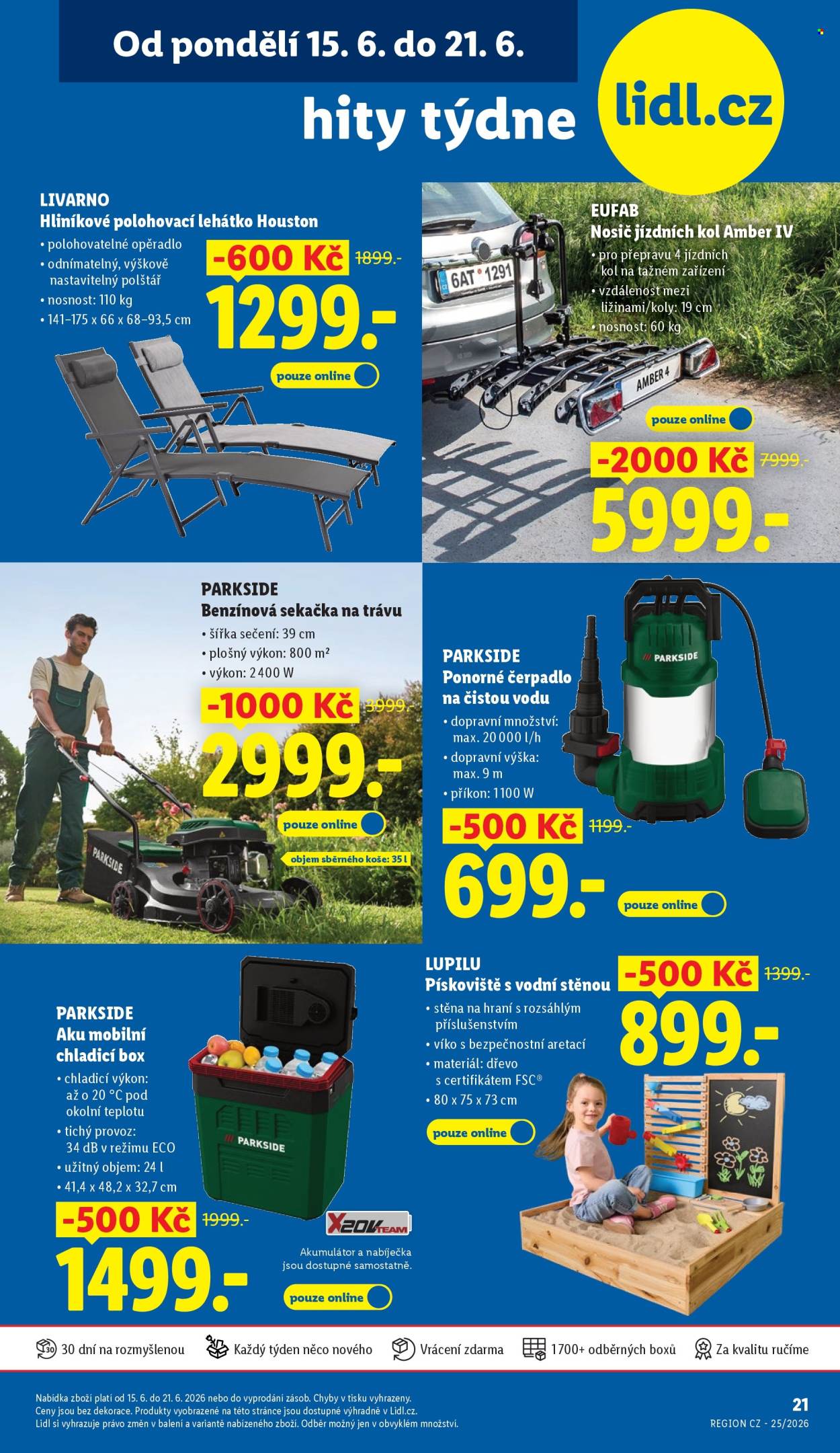 Leták Lidl - 15.6.2026 - 21.6.2026. Strana 1
