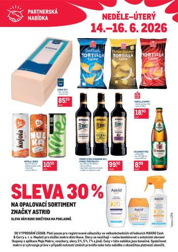 Leták MAKRO - 14.6.2026 - 16.6.2026.