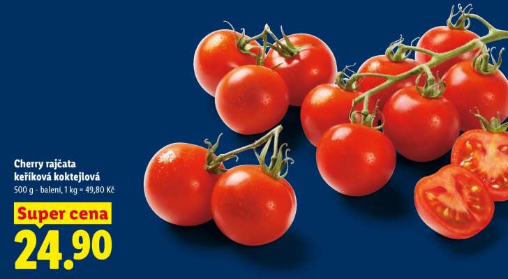 Cherry rajčata keříková koktejlová