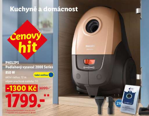 PHILIPS Podlahový vysavač 2000 Series