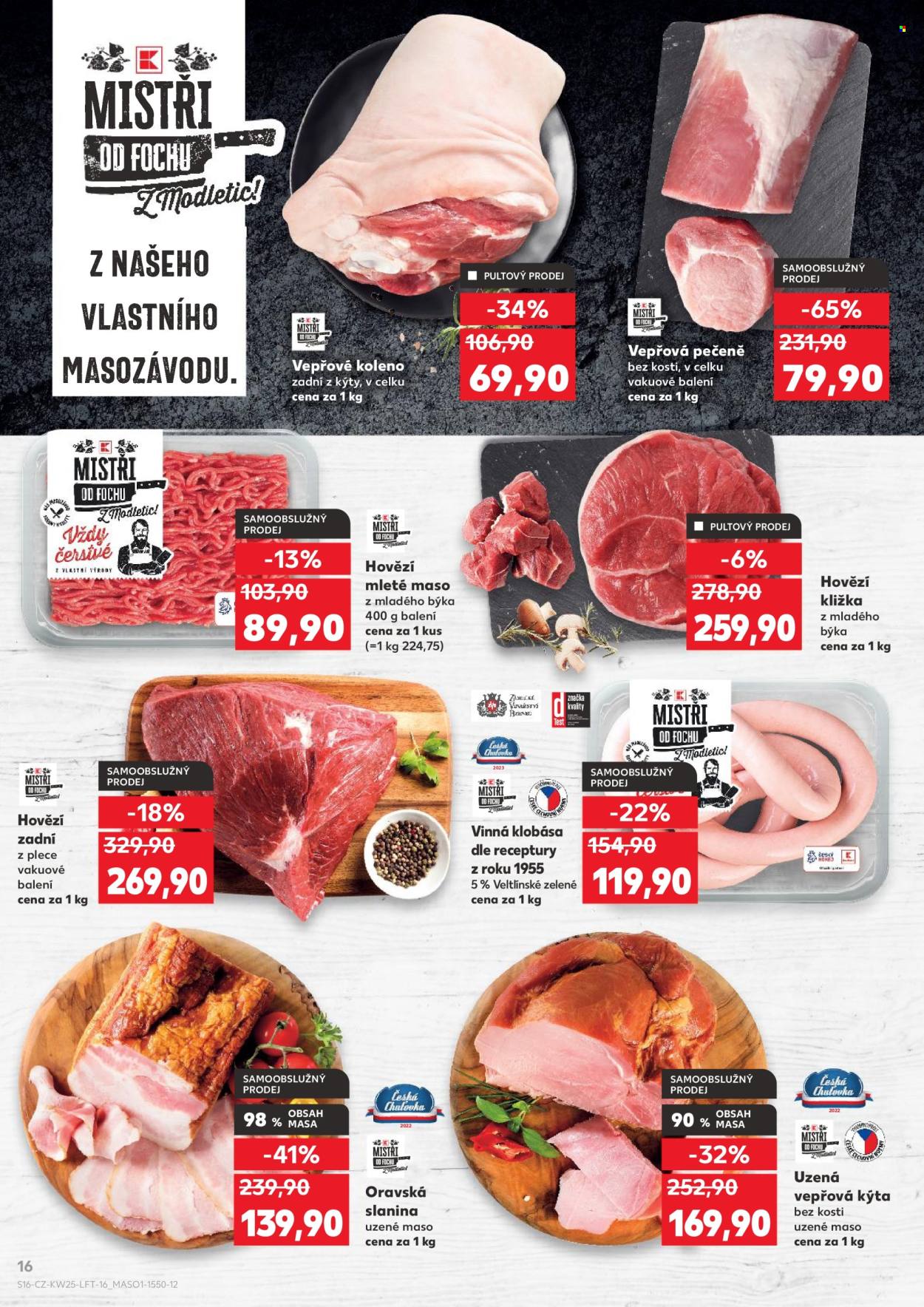 Leták Kaufland - 17.6.2026 - 23.6.2026. Strana 16