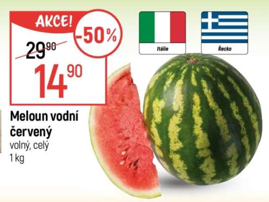 Meloun vodní červený