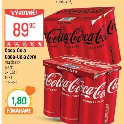 COCA-COLA, COCA-COLA ZERO
