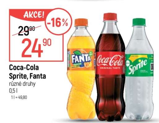 COCA COLA / SPRITE / FANTA