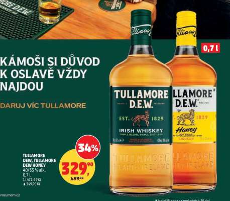TULLAMORE DEW, TULLAMORE DEW HONEY