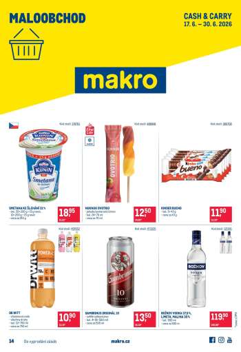 Leták MAKRO - 17.6.2026 - 30.6.2026.