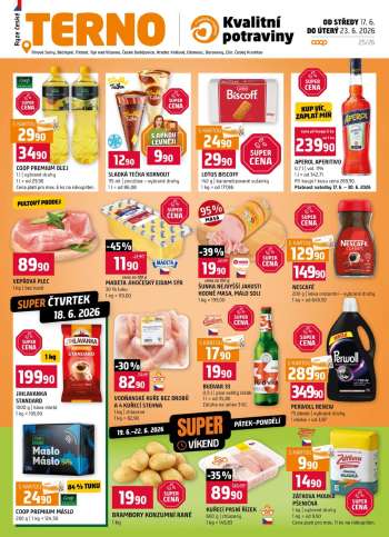 Leták coop TERNO - 17.6.2026 - 23.6.2026.