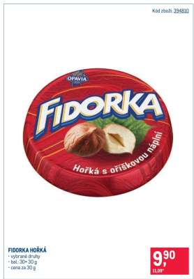 FIDORKA HOŘKÁ