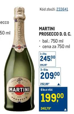 MARTINI PROSECCO D. O. C.