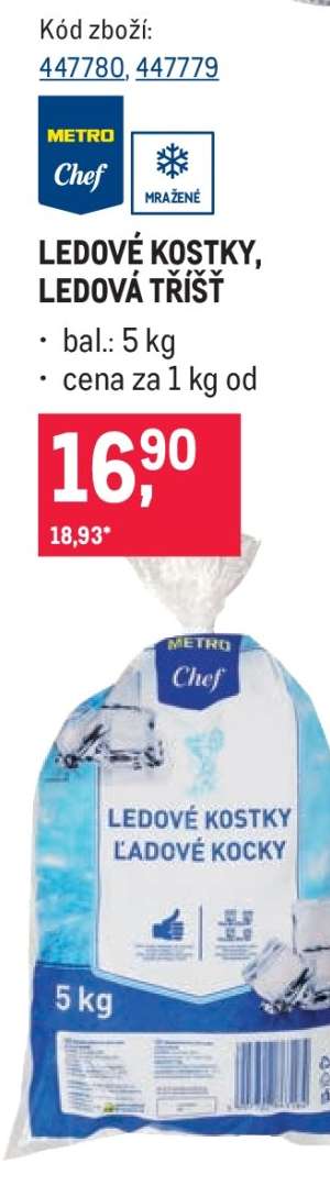 LEDOVÉ KOSTKY, LEDOVÁ TŘÍŠŤ