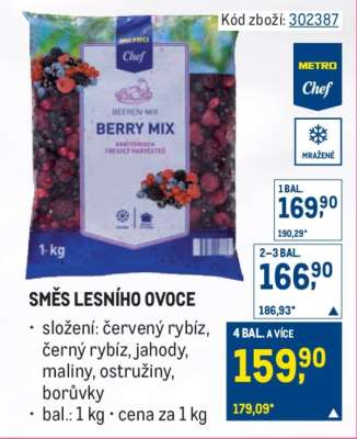 Směs lesního ovoce