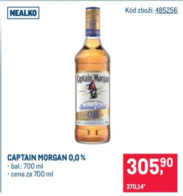 CAPTAIN MORGAN 0,0 %