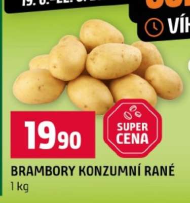 Brambory konzumní rané