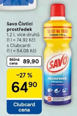 SAVO Čisticí prostředek