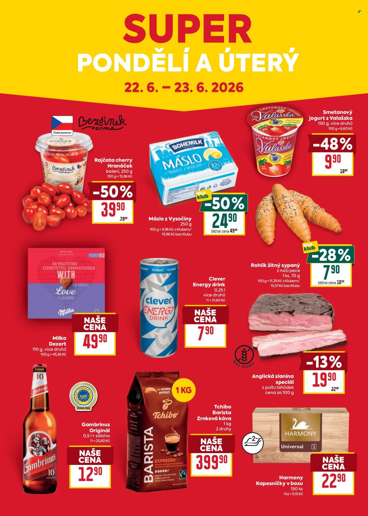 Leták BILLA - 17.6.2026 - 23.6.2026. Strana 8