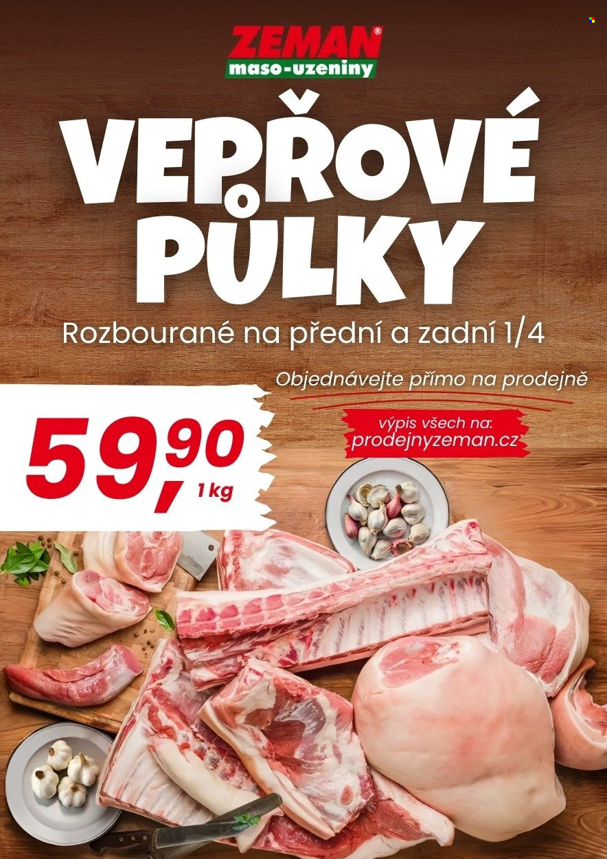 Leták ZEMAN maso-uzeniny - 15.6.2026 - 20.6.2026. Strana 1