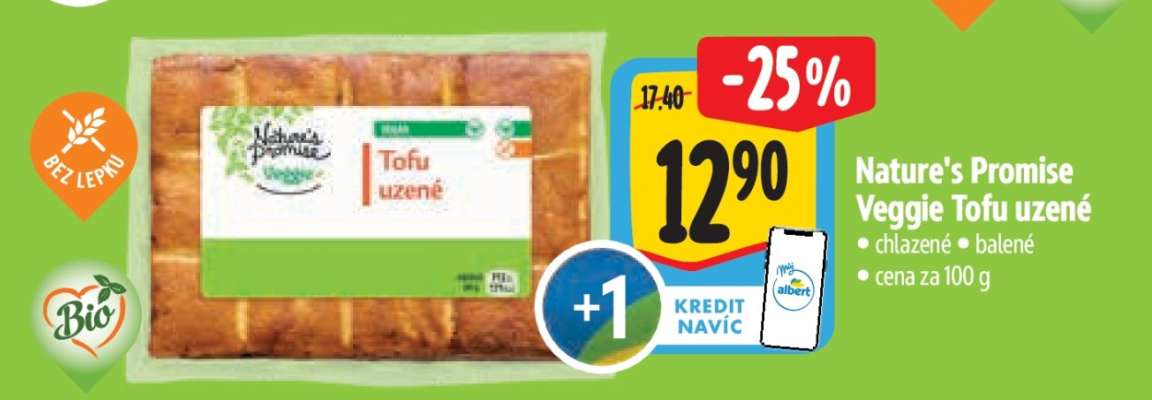 Nature’s Promise Veggie Tofu uzené
