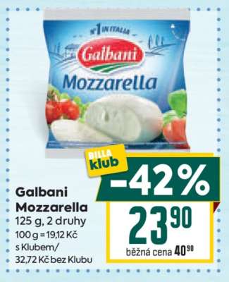 Galbani mozzarella