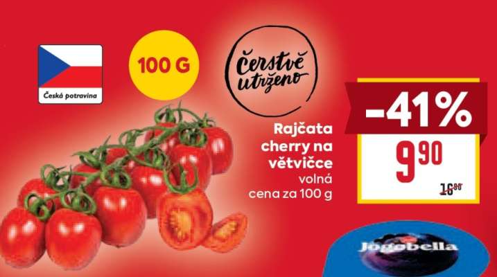 Rajčata cherry na větvičce