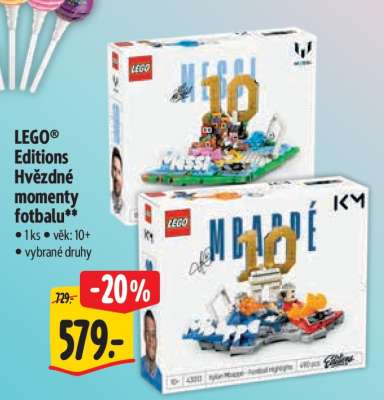 LEGO Editions Hvězdné momenty fotbalu