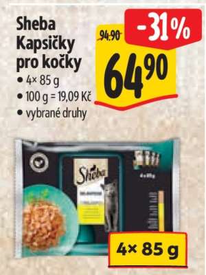 Sheba kapsičky pro kočky