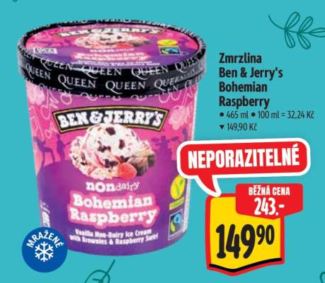 Zmrzlina Ben & Jerry's Bohemian Raspberry