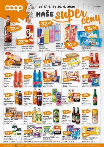 Leták coop TUTY - 17.6.2026 - 30.6.2026.