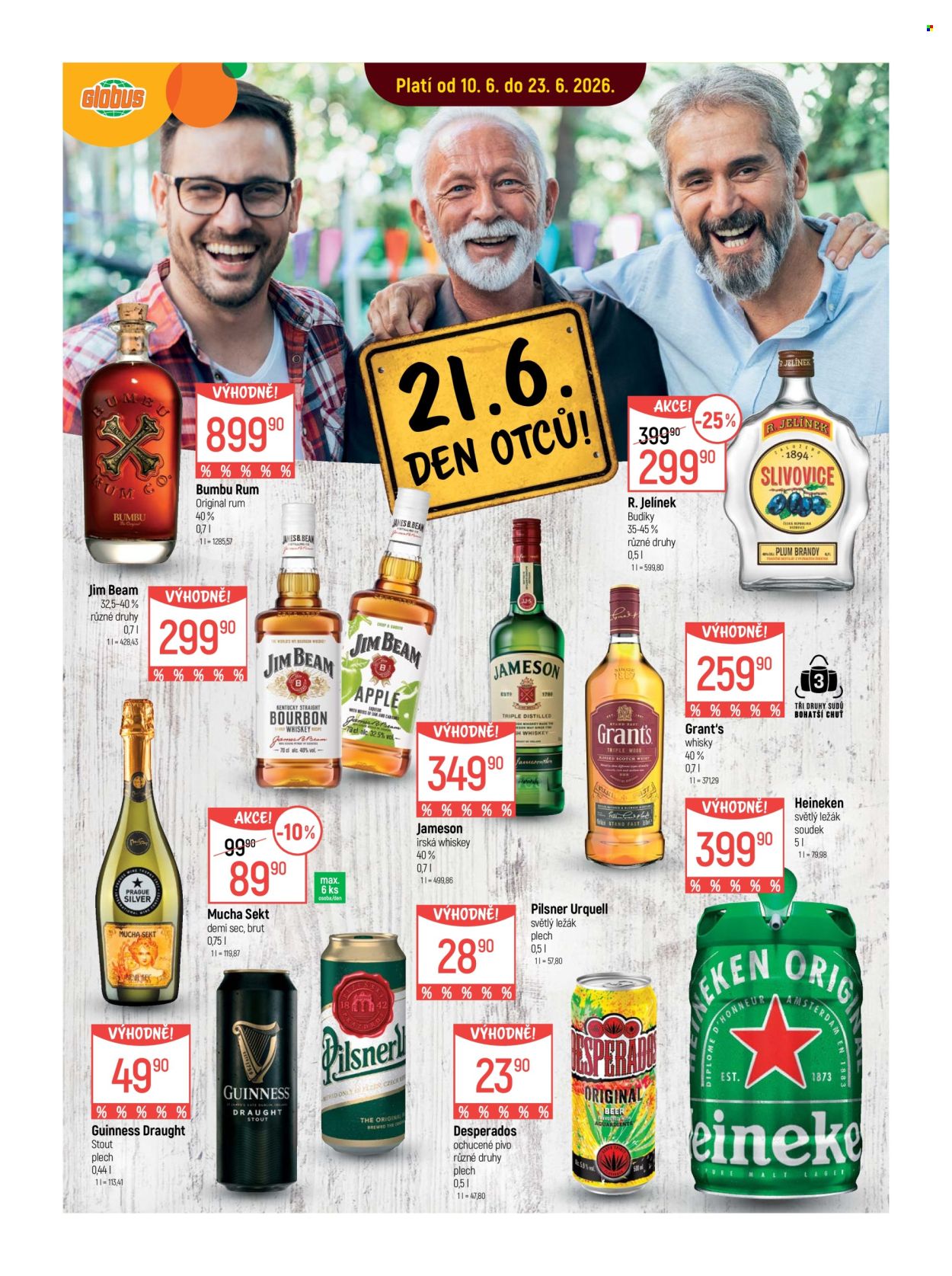 Leták Globus - 10.6.2026 - 23.6.2026. Strana 1