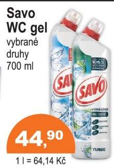 Savo WC gel