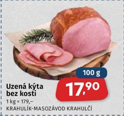 Uzená kýta bez kosti