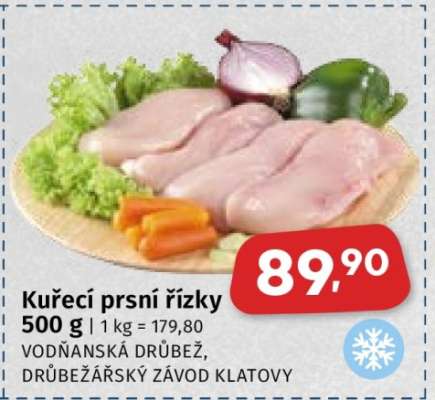 Kuřecí prsní řízky